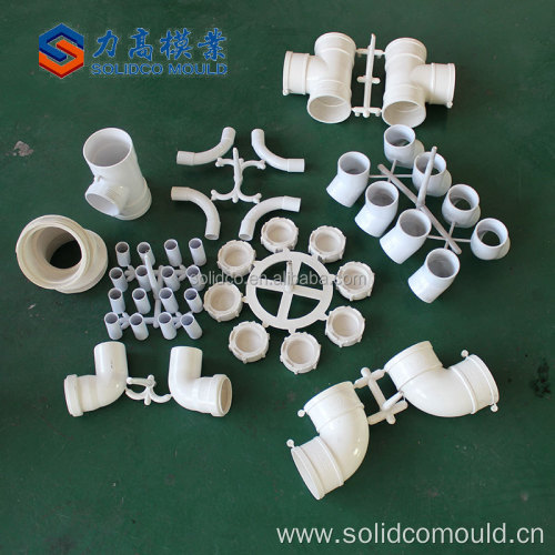 Plastic Injection Pvc Double Outlet Pipe Fitting Mould